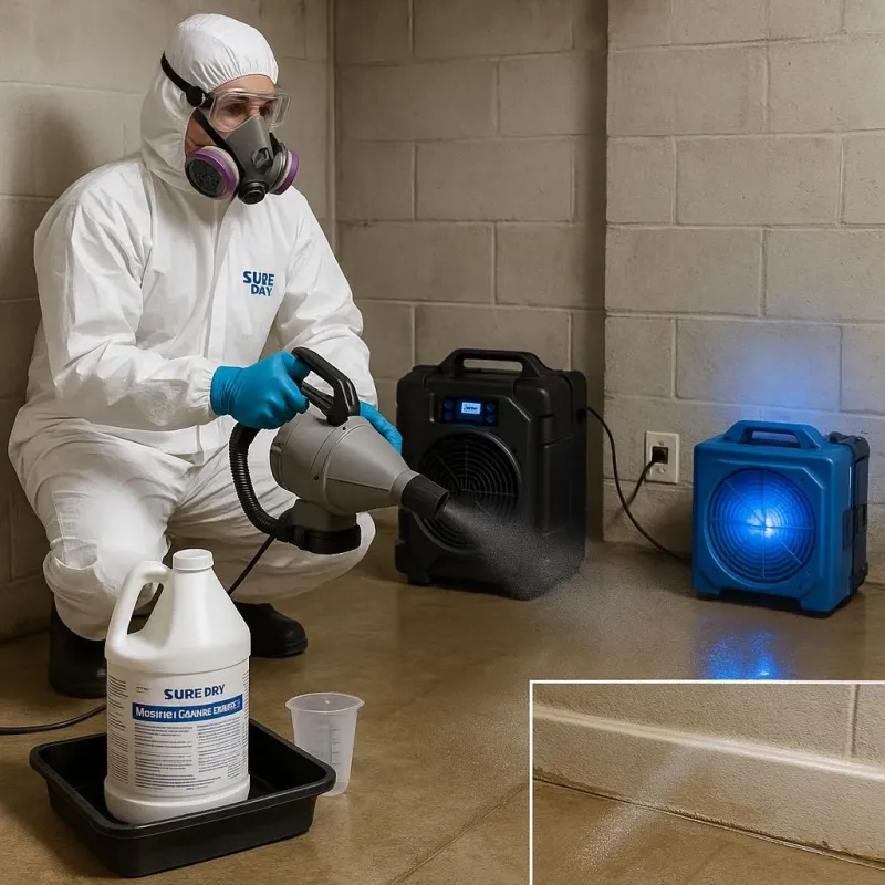 Sanitization and Odor Removal process in Acworth, GA