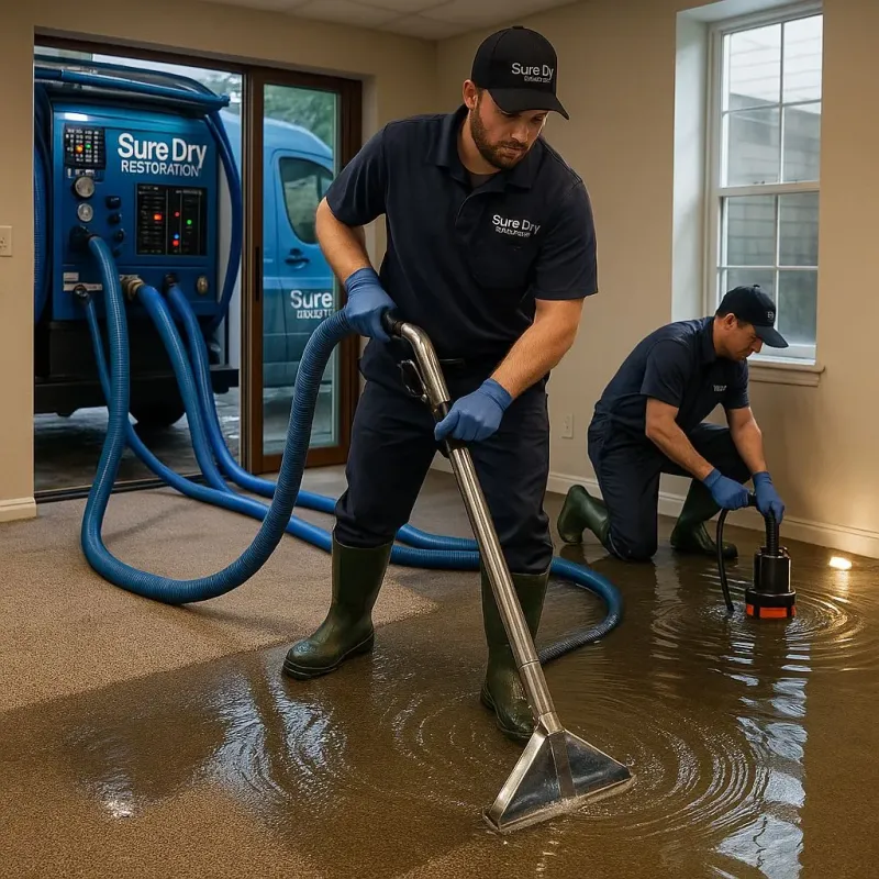 Water Extraction and Removal process in Acworth, GA